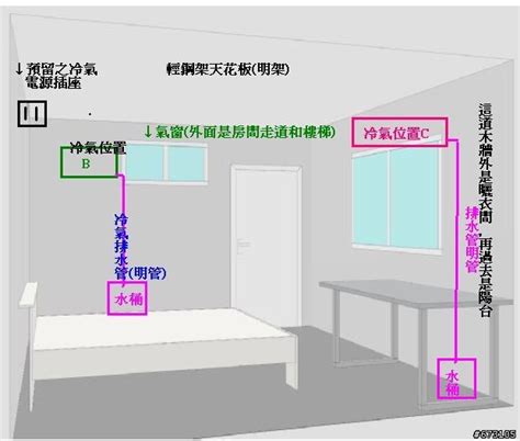 冷氣 床 位置